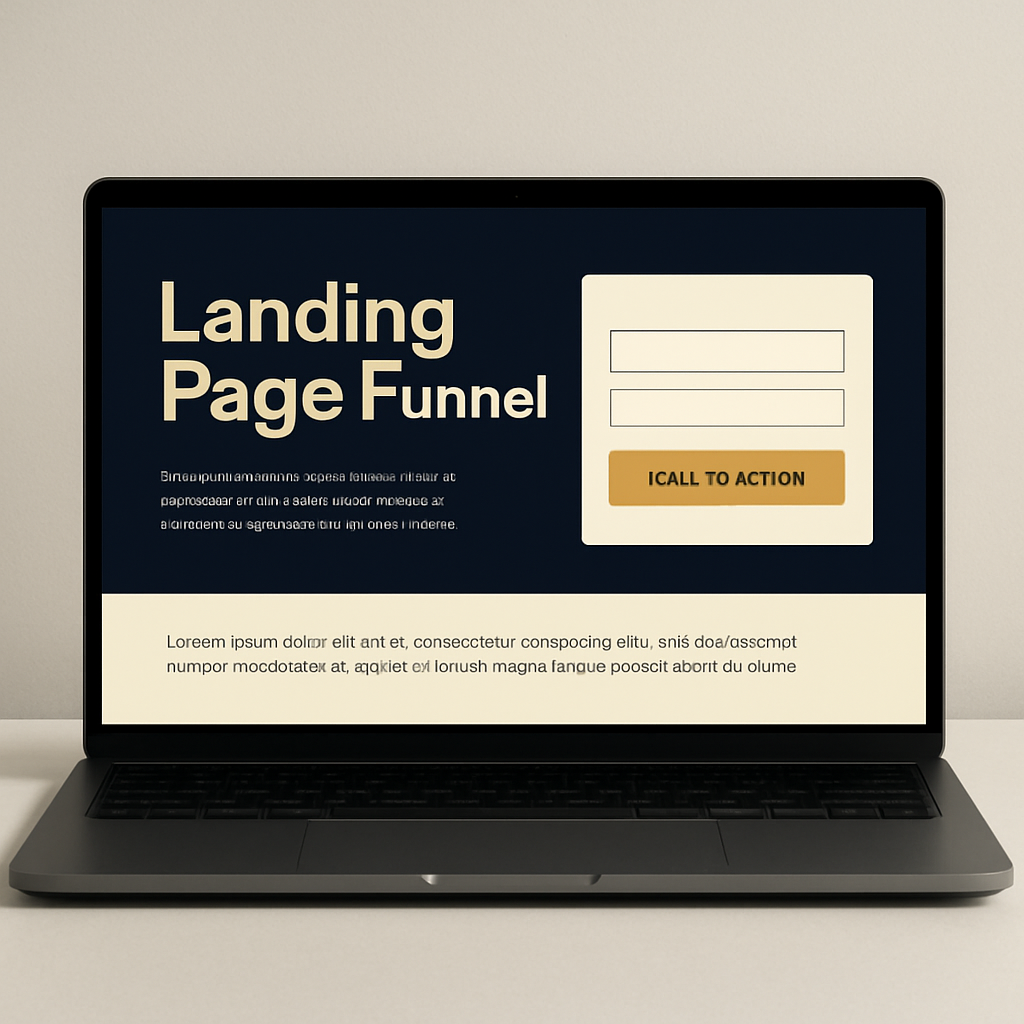 Lead funnel sample by Reecenben Studio